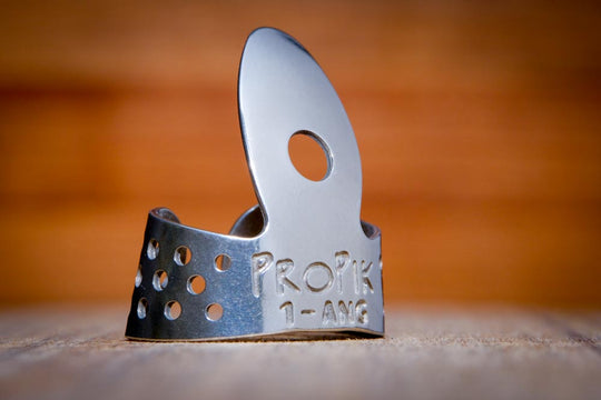 ProPik Standard Fingerpicks 1 front angled