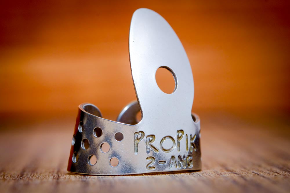 ProPik Standard Fingerpicks 2 front angled
